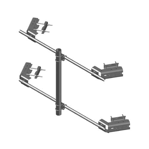 Face Mount Dish Suports